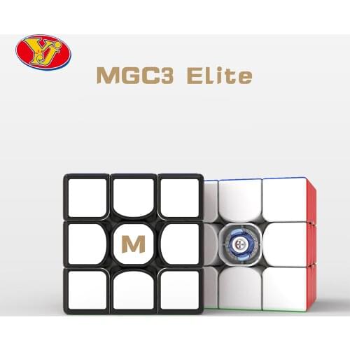 YJ MGC 3x3x3 Elite Magnetic Speed Cube 3*3 V2 YongJun YuLong V2 M Game Stickers sticker Magic Cube Magico Puzzle baby kids toys
