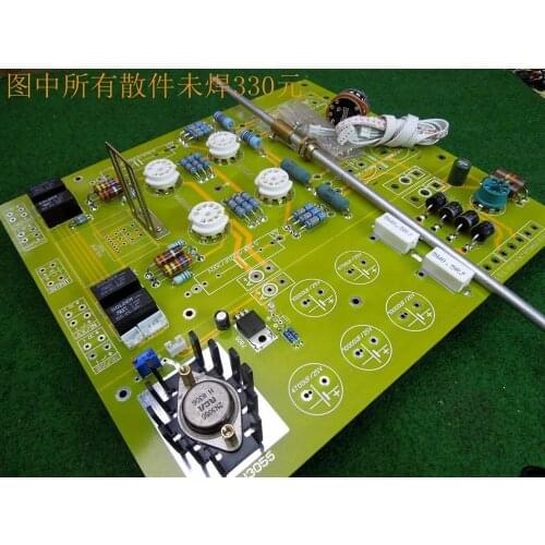 Famous circuit Audio K M7 Tube preamplifier DIY KIT preamp best sound