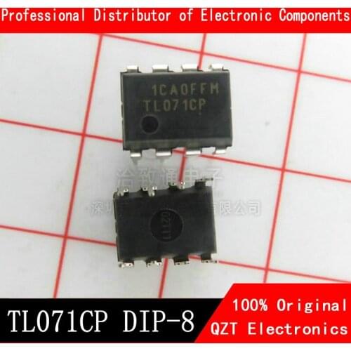 10PCS TL071CP DIP8 TL071 DIP-8 071CP DIP TL071C Operational Amplifier New Original