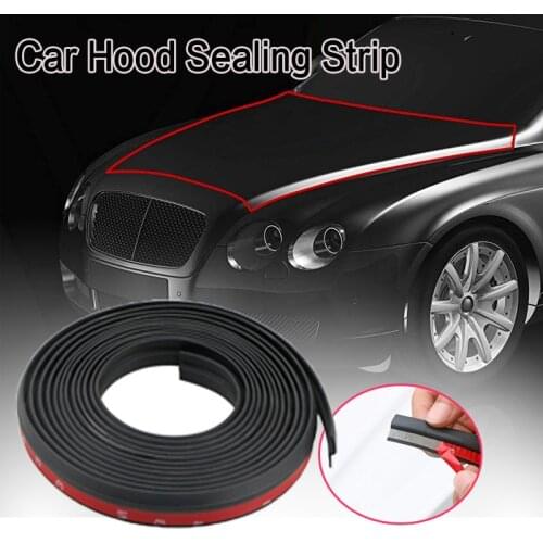 4meter Universal Car Hood Sealing Strip Auto Rubber Seal Strip for Engine Covers Seals Trim Sealant Waterproof Anti Noise