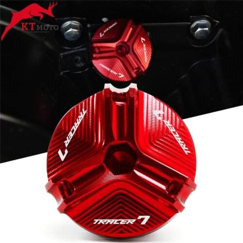 For Yamaha TRACER 7 Tracer 7GT TRACER7/GT 2021 Motorcycle Oil Drain Sump Plug Aluminum Engine Filler Tank Cap Cover Racing Bolts