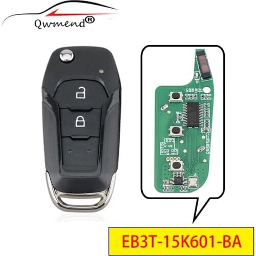EB3T-15K601-BA Smart Car Key Fob for Ford F150 Ranger 2015 2016 2017 2018 Car Remote Key FSK PCF7945P/49 Chip 433mhz