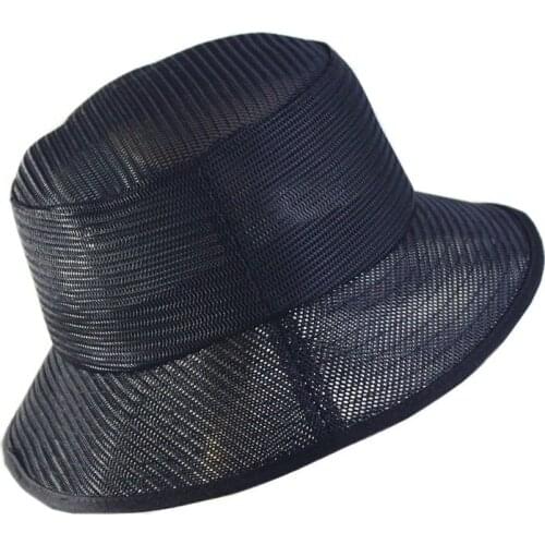 Summer Breathable Mesh Fisherman Hat Big Size Panama Hat Oversize Boonie Cap Men Plus Size Bucket Hat 56-58cm 58-60cm 60-62cm