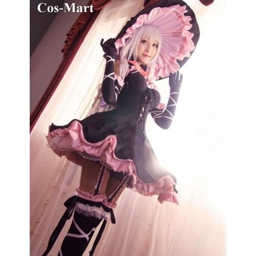 Game Shining Heart Melty/Meredy Cosplay Costume Sweet Cute Unifrom Dress Female Activity Party Role Play Clothing Custom-Make