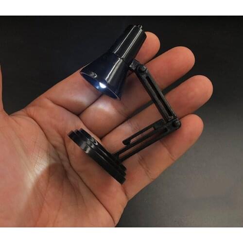 1/6 Scale Mini Folding Desk Light Lamp Models for 12''Figures Bodies Scene Accessories DIY