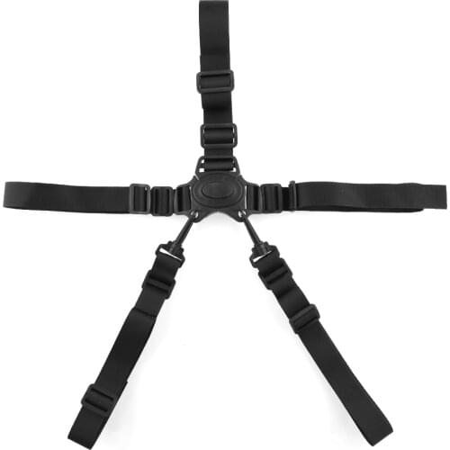 Universal Baby Dining Feeding Chair Safety Belt Portable Seat Lunch Chair Seat Belt Waterproof 5 Point Harness 60x60cm