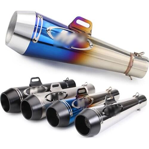 51mm Universal Motorcycle Exhaust Muffler Pipe Tubo de escape Exhaust For Honda CBR1000 For Yamaha R6 For Kawasaki er6n M4