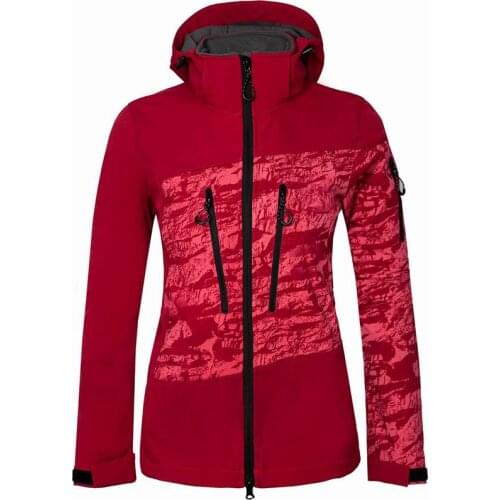 Softshell Jacket Women Waterproof Windbreaker Outdoor Sports For Hiking Camping Climing Rain Jackets Winter Warm Fleece Jacket