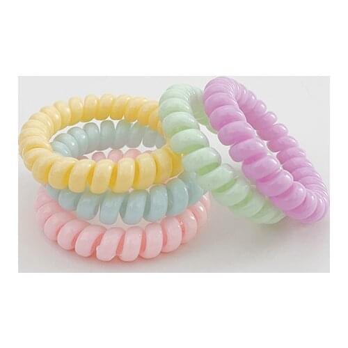 New Headwear Round Decoration Hair Scrunchie Hair Ring Ties Girls Ponytail Holders Hair Bands Hairband Hair Accessories