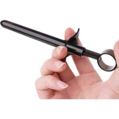 1PC Personal Lubricant Launcher Applicator Lube Shooter Injector Syringe Adult Toy