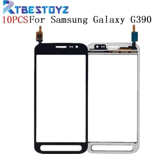 10PCS/Lot 4.8'' Digitizer Touch Screen Panel Sensor Lens Glass For Samsung Galaxy Xcover 4 SM-G390F G390