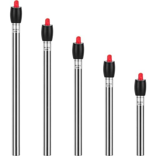 Aquarium Heater Submersible Stainless Steel Adjustable Automatic Aquarium Fish Tank Water Temperature Thermostat Heater Control