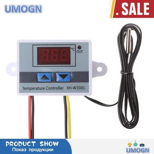 Digital LED Temperature Controller Thermostat Control Switch Probe 220V 10A High Quality