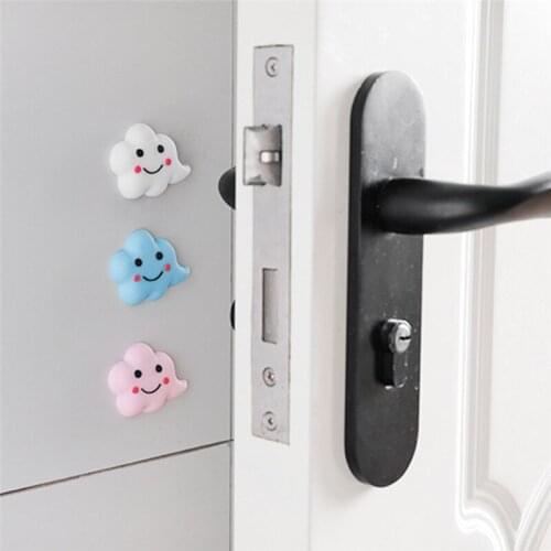 Door Stopper Wall Protector Anti-collision Pad Refrigerator Door Anti-collision Stickers Furniture Refrigerator Magnet Crash Pad