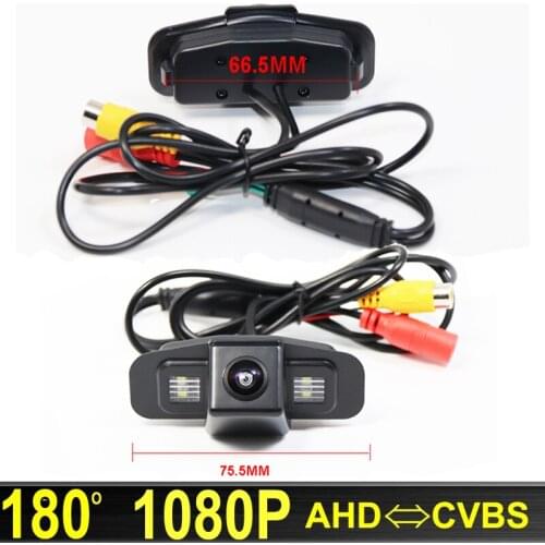 180 Degree 1920x1080P AHD HD Special Vehicle Car Rear View Reverse Backup Camera for Honda Spirior Accord 7 8 Generation