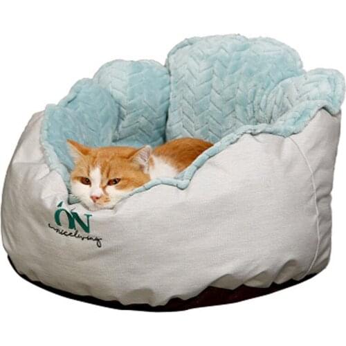 Pet Dog Bed Home Cat Winter Bed Warm Puppy Sleeping Kennel Teddy Comfortable House