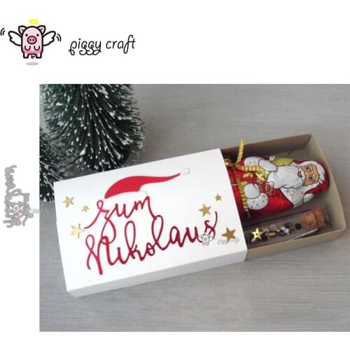 Piggy Craft metal cutting dies cut die mold Letter decoration Scrapbook paper craft knife mould blade punch stencils dies