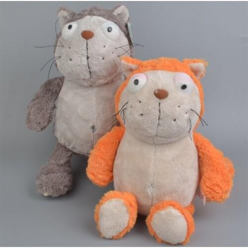 Cartoon cartoon lazy cat doll big face cat cloth doll robot cat plush toy cute cat doll childrens birthday present