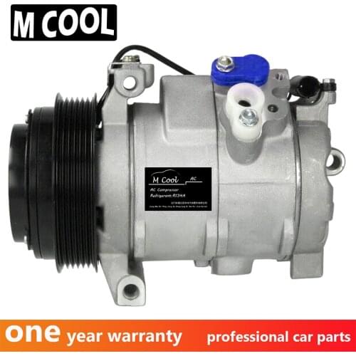 New 10S17C A/C AC Compressor For Jeep Grand Cherokee 2.7CRD 2001- 55116839AA 12V PV6 119MM 55116839AA