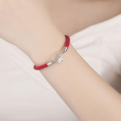 New Bracelet Pig Lucky Red Rope High Quality Bracelets Wild Fashion Personality