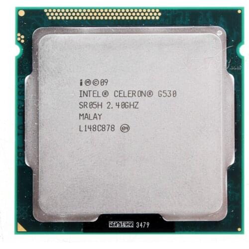 Original G530 CPU Processor Celeron G530 2M Cache, 2.40 GHz LGA 1155 TDP 65W desktop CPU