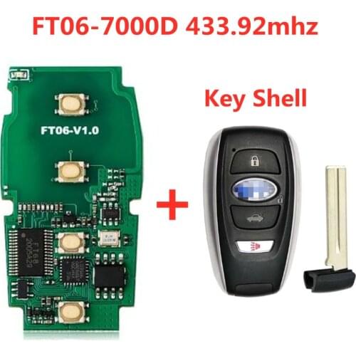 Lonsdor FT06-7000D 433.92MHz for S-ubaru 8A Smart Key PCB Car Keyless Control Transmitter Board