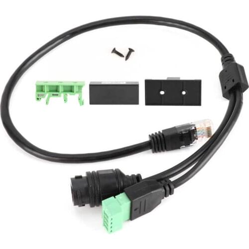Serial Port Server RS485 to Ethernet Communication Transmission Interface Module 5-36V