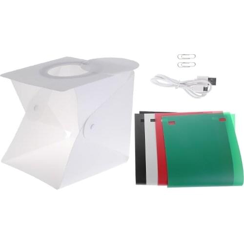 1Set Foldable Photo Shooting Lightbox Tent Dimmable Tabletop Photography Softbox