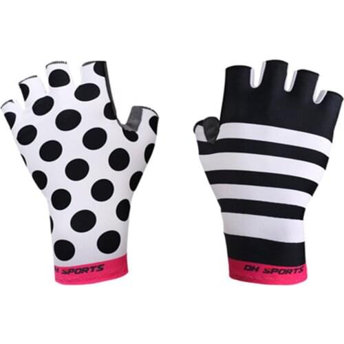 1 pair Unisex riding gloves Anti Slip Gel Pad Bicycle Gloves Ice wire Short Half Finger Cycling Gloves S, M, L, XL