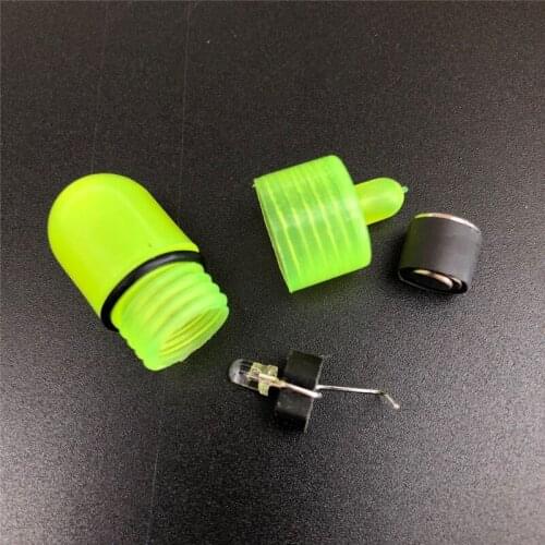 1Pcs Fishing Bite Alarms Fishing Rod Bell Rod Clamp Tip Clip Bells Ring Green ABS Fishing Accessory Outdoor Metal