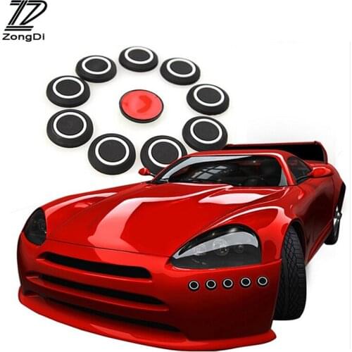 ZD 10X 3D Car Styling Crash Funny body Stickers For VW polo passat b5 b6 Mazda 3 6 cx-5 Toyota corolla Ford focus 2 accessories