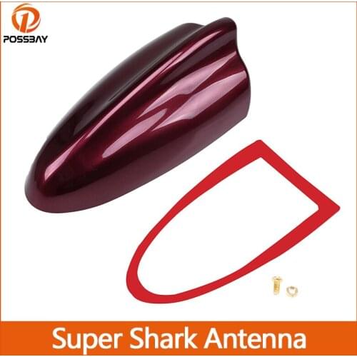 Car Super Shark Antenna Auto Roof AM/FM Signal Aerials Amplifier for Citroen C4 C3/Mazda 3/Megane 2/Nissan Qashqai J10/BMW E87