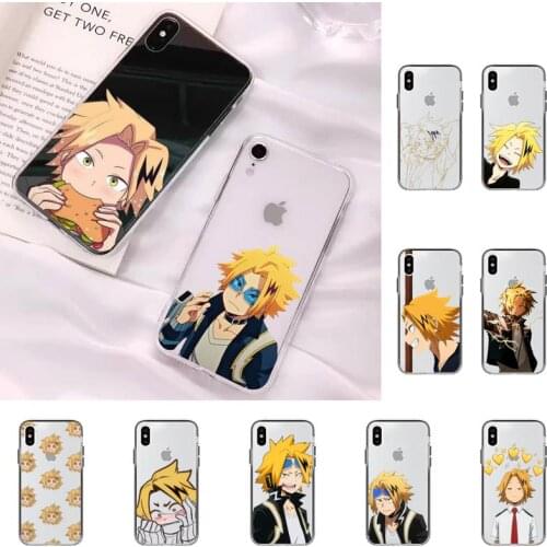 TOPLBPCS Denki Kaminari My Hero Academia Phone Case for iPhone 11 12 pro XS MAX 8 7 6 6S Plus X 5S SE 2020 XR case