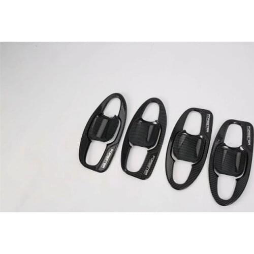 For Subaru Forester 2019 2020 ABS Side Car Door Handle Bowl Molding Cover Trim Decoration Sticker Car Styling Accessories 8Pcs