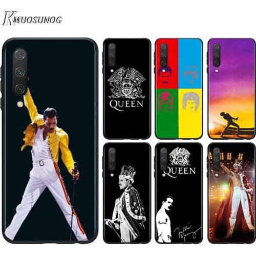 Freddie Mercury For Huawei Nova 7SE 5G 7I 6SE 5T 5E 5I 5Z 5 4E 4 3I 3E 3 2I 2 Lite 2 Pro 2017 Black Phone Case