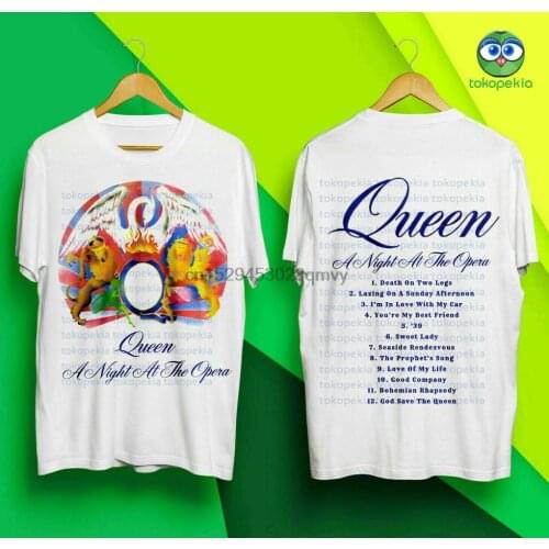 Queen-A-Night-At-The-Opera-Cover-Album Size S-2XL T shirt