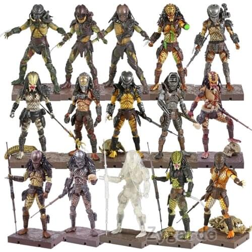 Hiya Exquisite Mini PREDATOR Tracker Berserker City Hunter Falconer Scout Shaman Staker Lost Crucified Predator Action Figure