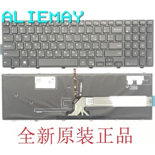 Backlight keyboard For Dell Inspiron 15-3000 50003541 3542 3543 5542 5545 5547 17-5000 Laptop US-HEB Keyboard With Backlit