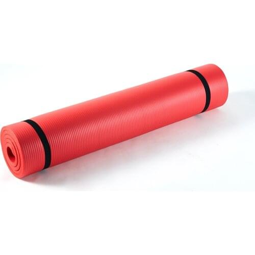 Environmentally Friendly Thickened 15mm Anti-skid Yoga Mat Beginning To Learn Nbr Sports Yoga Mat Colchonetas De Yoga De Fitness