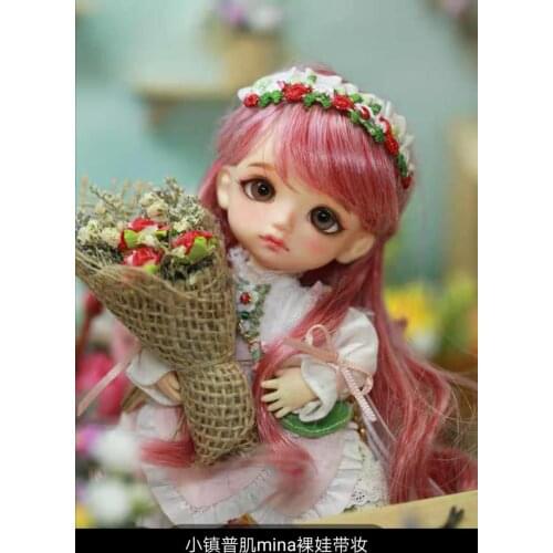 Free shipping 1/8 bjd doll mina