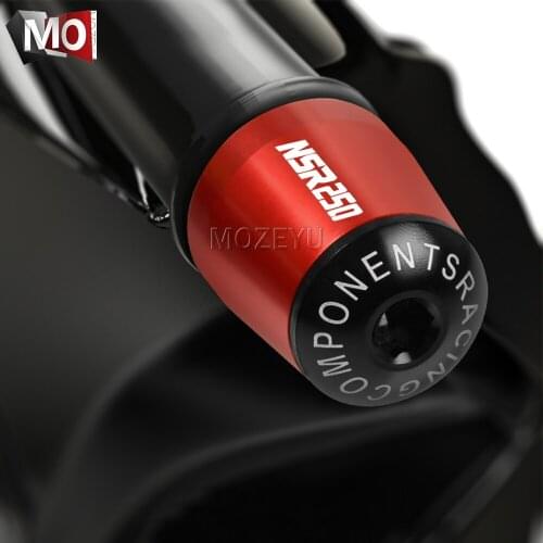 Motorcycle Accessories 7/8" 22MM Handlebar Hand Grips Handle Bar End Cap For Honda NSR250 NSR 250 MC18 MC21