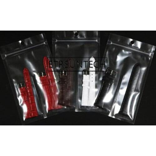 1000pcs Watch Band Plastic Packaging Bag Protable Watchband Storage Bag Holder Pouch Watch Strap Bag