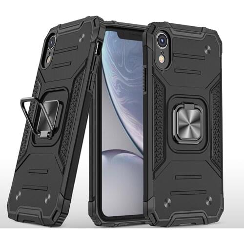 Tough armor Cover Ring Bracket Magnetic Holder Shockproof Kickstand case for iPhone X/XS, iPhone XS MAX ,iPhone XR
