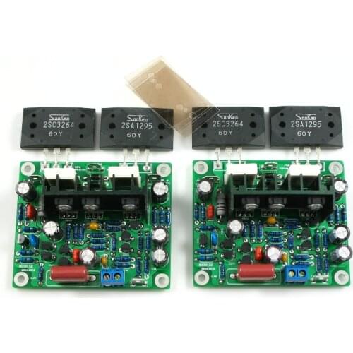 SENGTERBELLE MX50 SE Assemble 2SA1295 2SC3264 Hi-Fi Stereo Amplifier Board 2-channel New Design Version