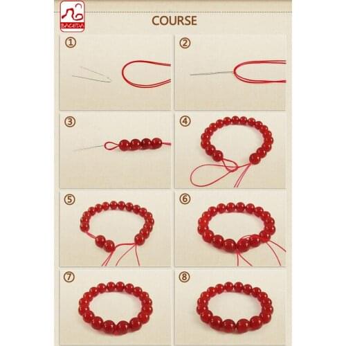 Steps to Weave a Crystal Bracelet