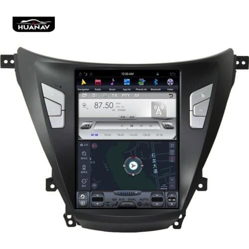 Tesla style Android Car DVD Player GPS Navigation For Hyundai Elantra 2014-2016 Auto stereo radio multimedia player Head unit AP