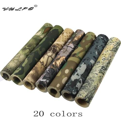 VULPO 20cm x 150cm Tactical Elastic Self Adhesive Camouflage Tape Multifunctional Camouflage Cloth Hunting Accessories
