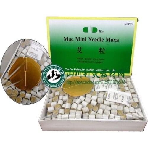 500 pcs warm needle acupuncture&moxibustion massage moxa stick warm moxibustion moxa