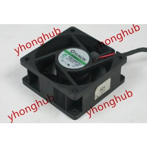 SUNON KDE1206PTV1 MS.B2657.A.GN DC 12V 1.8W 60x60x25mm Server Cooling Fan