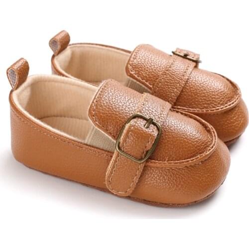 2019 baby boots hot fall fashion first walkers new style pu leather baby moccasins shoes soft sole baby girls boys shoes